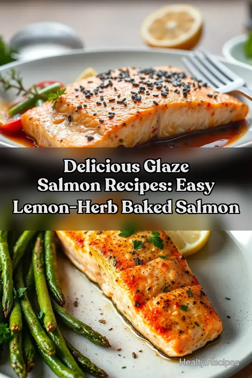 Delicious Glaze Salmon Recipes: Easy Lemon-Herb Baked Salmon