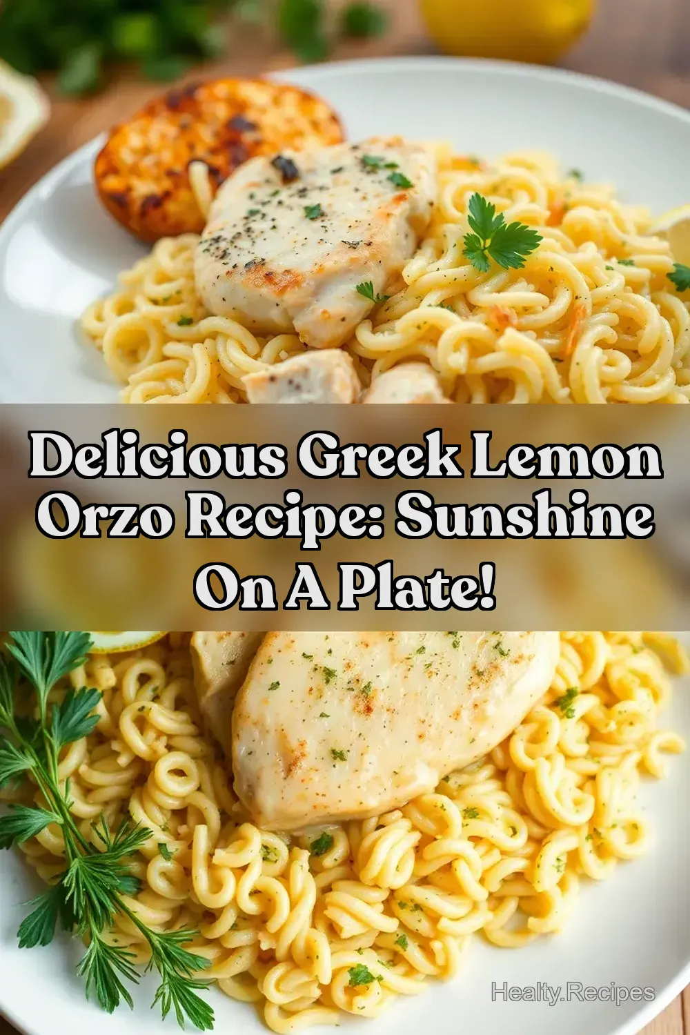 Delicious Greek Lemon Orzo Recipe: Sunshine On a Plate!