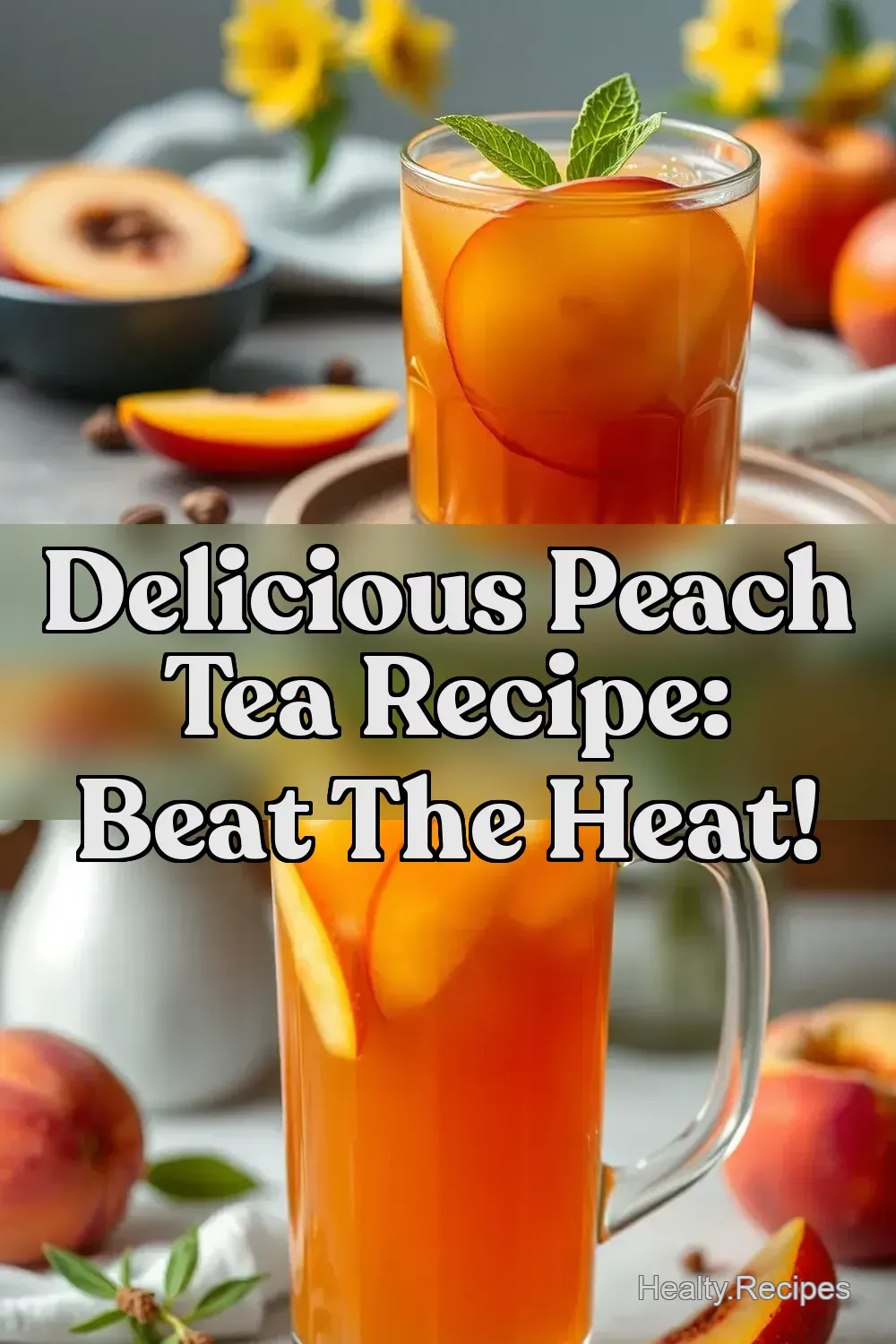 Delicious Peach Tea Recipe: Beat The Heat!