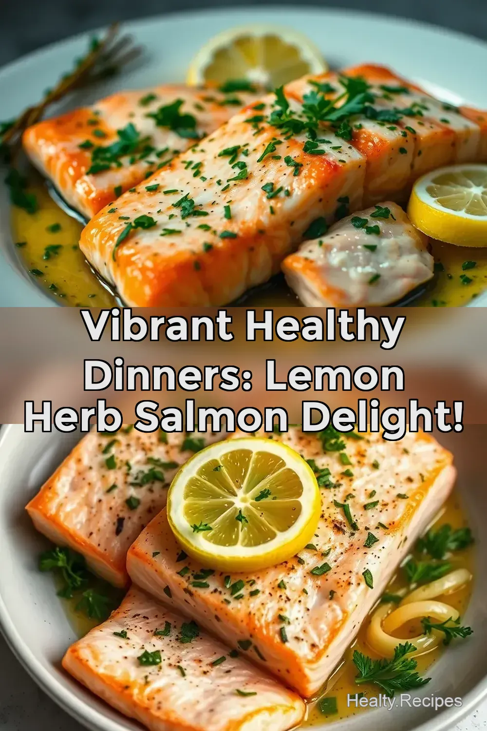 Vibrant Healthy Dinners: Lemon Herb Salmon Delight!