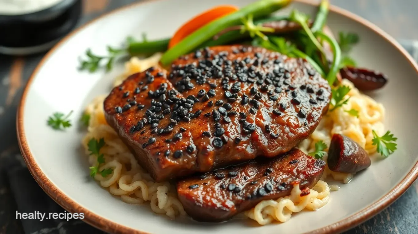 Black Pepper Angus Steak: The Ultimate Easy Recipe for Dinner!