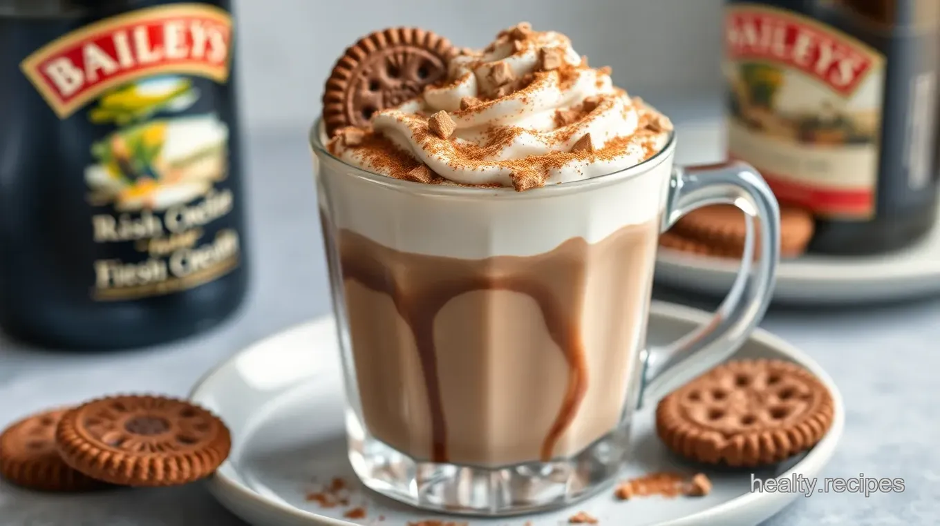 Baileys Irish Cream Chocolate Wafer Drink