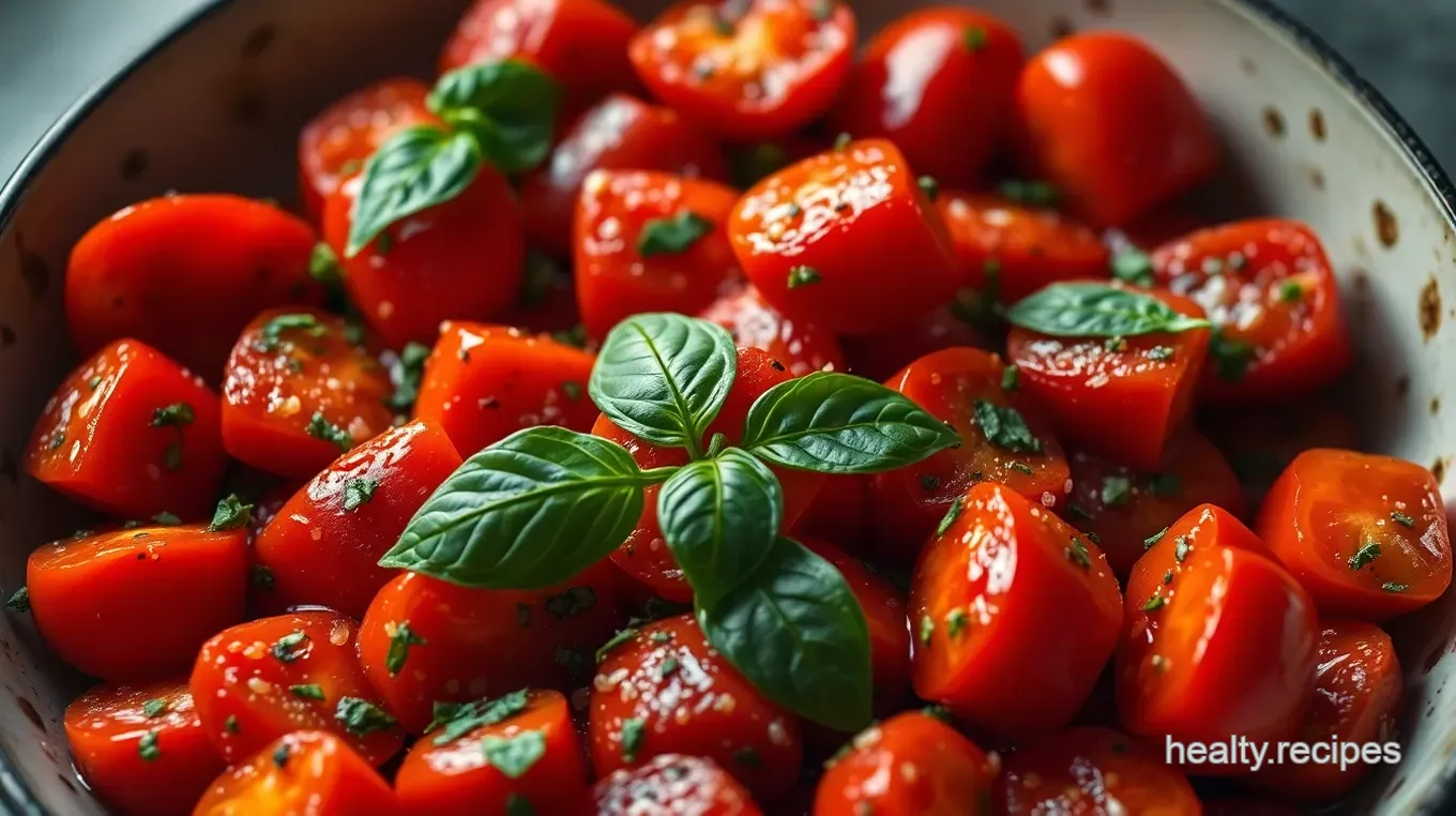 Easy & Juicy Blistered Tomatoes: My Go-To Garlic Herb Recipe Blistered Tomatoes With Garlic and Herbs: A Juicy Delight