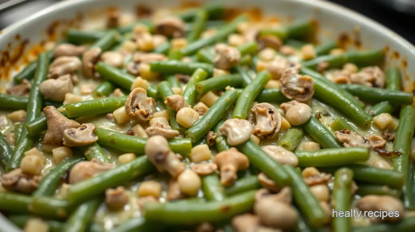 Classic Green Bean Casserole: A Heartwarming Family Favorite Classic Green Bean Casserole: A Comfort Food Favorite