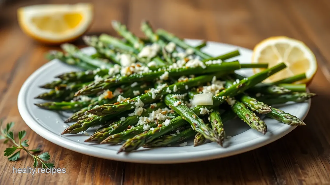 Roasted Asparagus with Parmesan