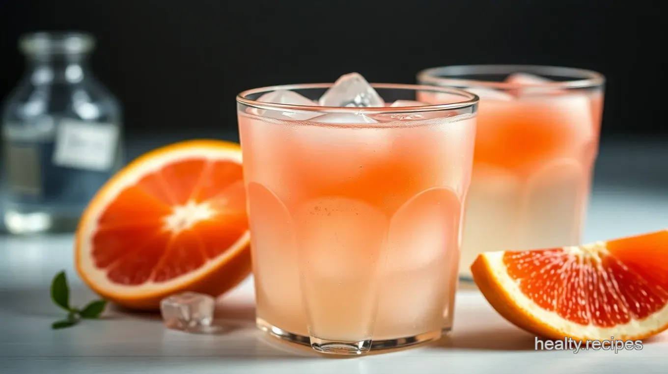 Refreshing Grapefruit and Soda Fizz: Your New Summer Favorite! Grapefruit & Soda Fizz