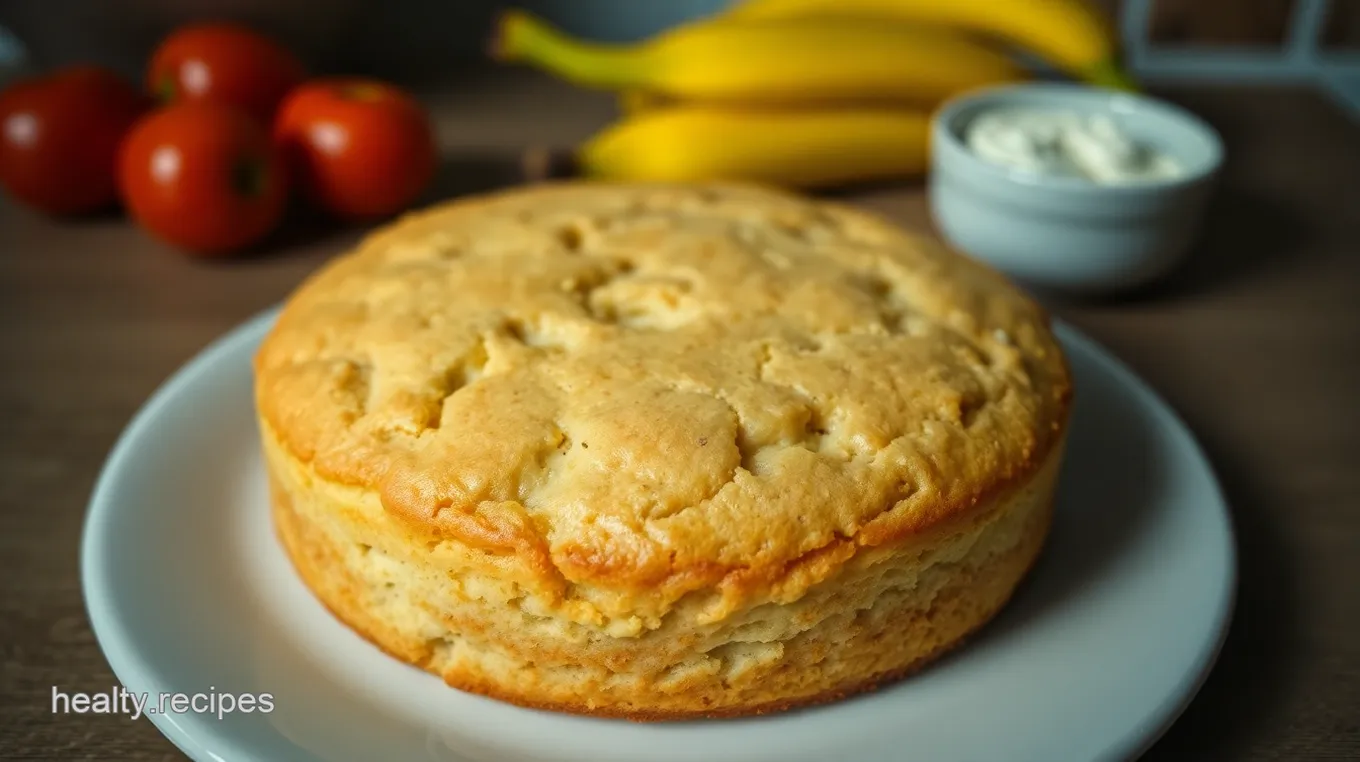 Healthy Breakfast Banana Cake