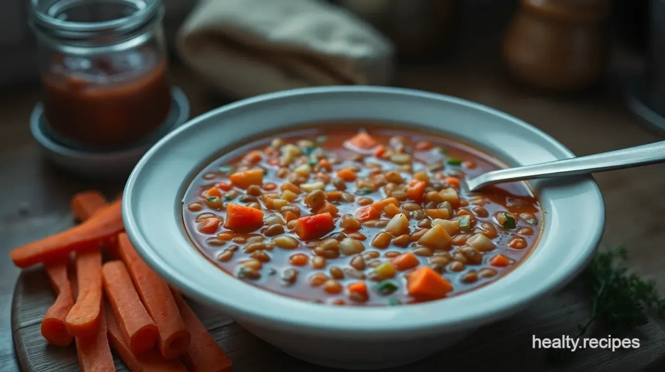 Hearty Lentil Soup: A Nourishing Bowl of Goodness