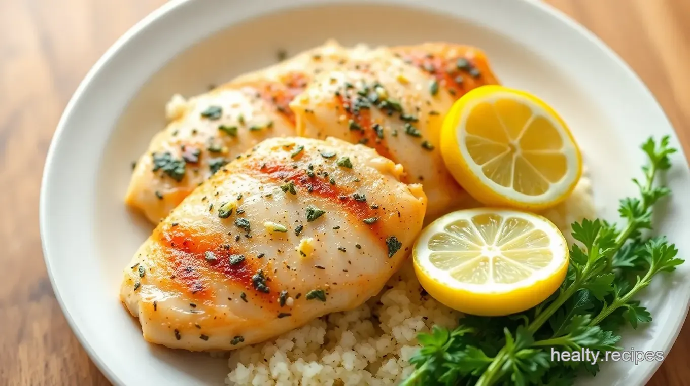 Herbed Lemon Chicken Medallions