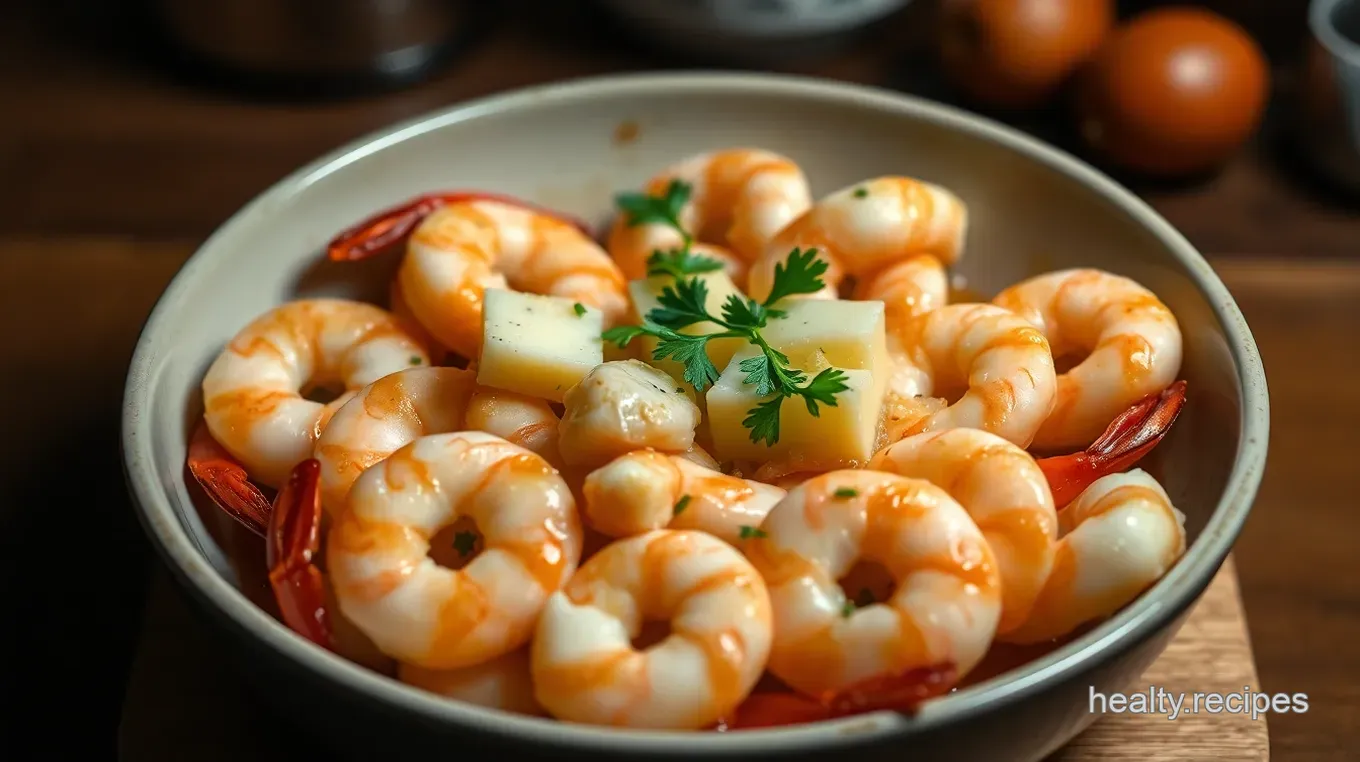 Delicious High Protein Seafood Meals: Lemon Garlic Butter Shrimp Bowl Lemon Garlic Butter Shrimp with Quinoa