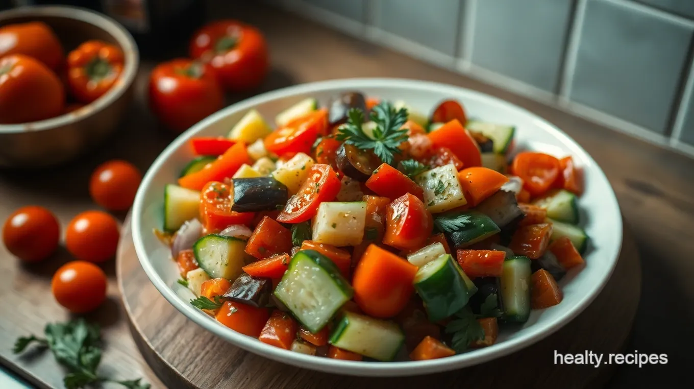 Mediterranean Delight: The Best Vegetable Salad