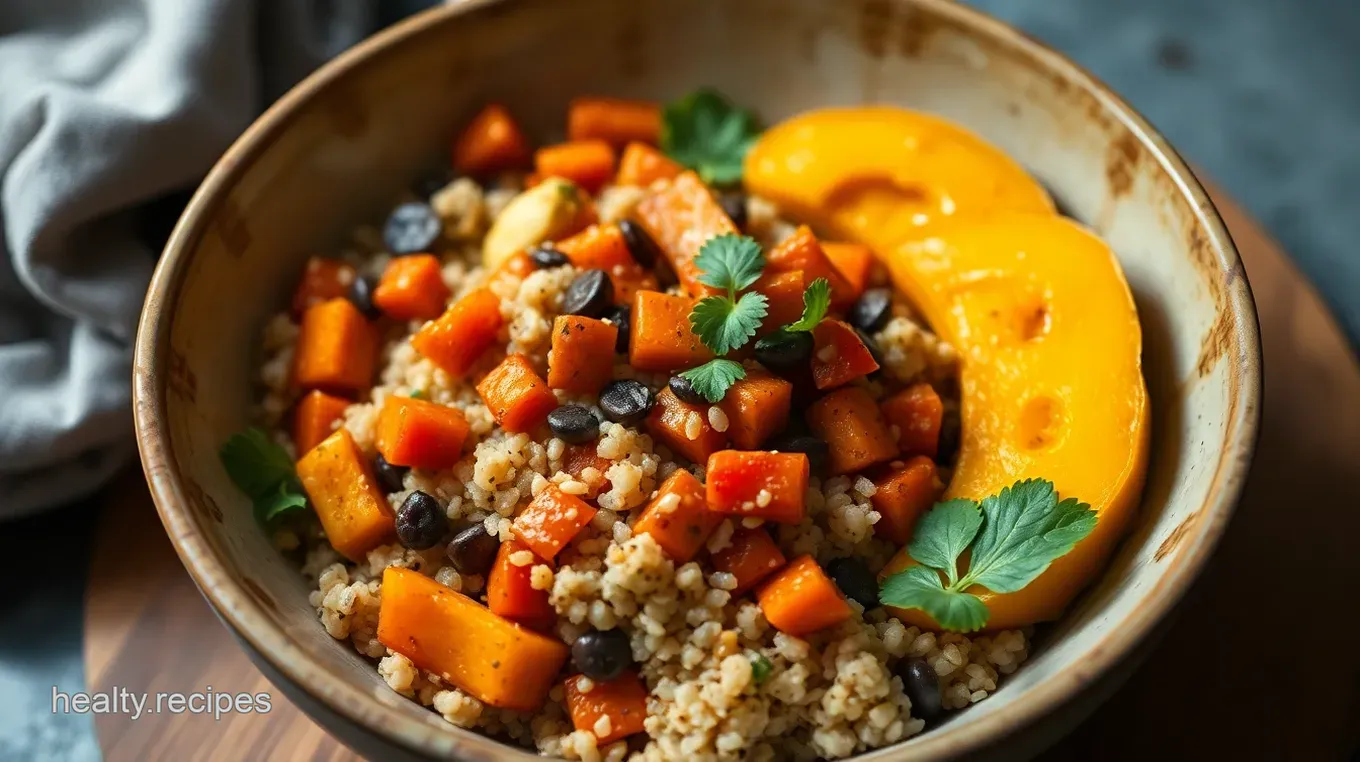 Nutritious Kabocha Squash Buddha Bowl: A Wholesome Autumn Delight Nutritious Kabocha Squash Buddha Bowl: A Wholesome Autumn Delight