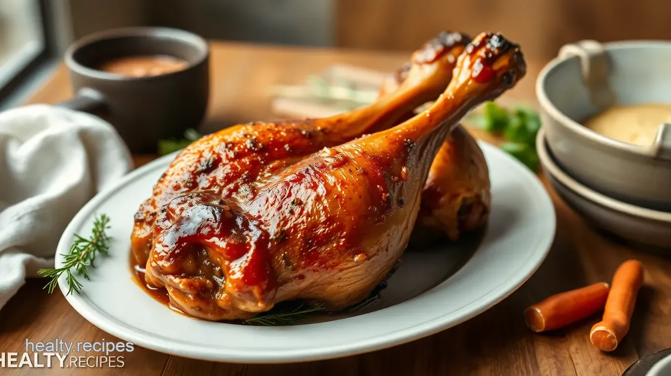 Perfectly Roasted Turkey Legs