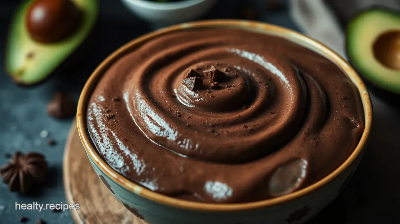 Decadent Raw Chocolate Avocado Mousse: A Simple Unprocessed Dessert Raw Chocolate Avocado Mousse