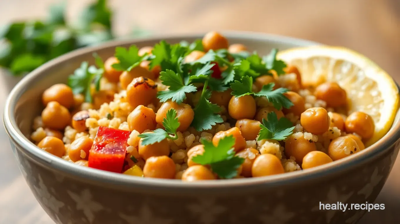 Quinoa & Chickpea Power Bowl