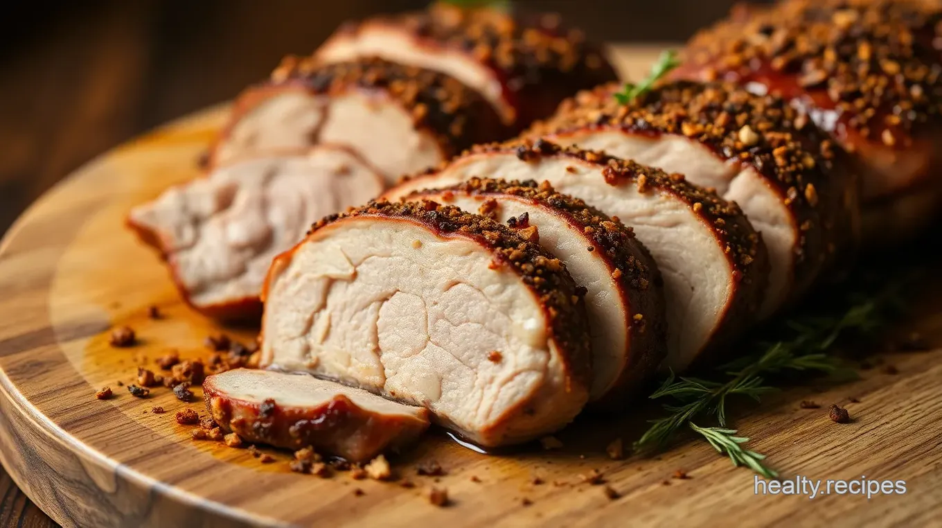 Roasted Pork Tenderloin with Savory Rub