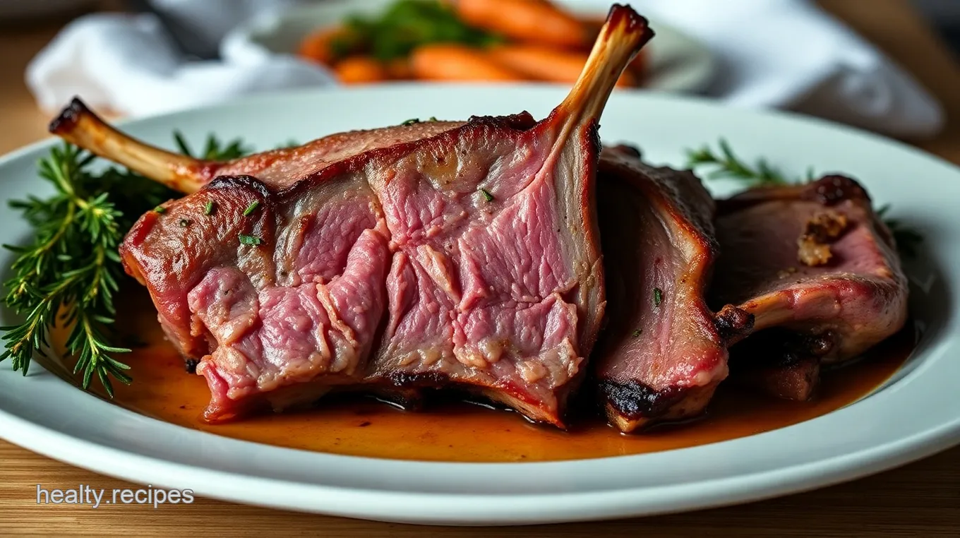 Roasted Rack of Lamb