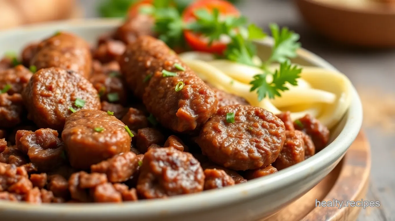 Savory Homemade Beef Sausage Recipe