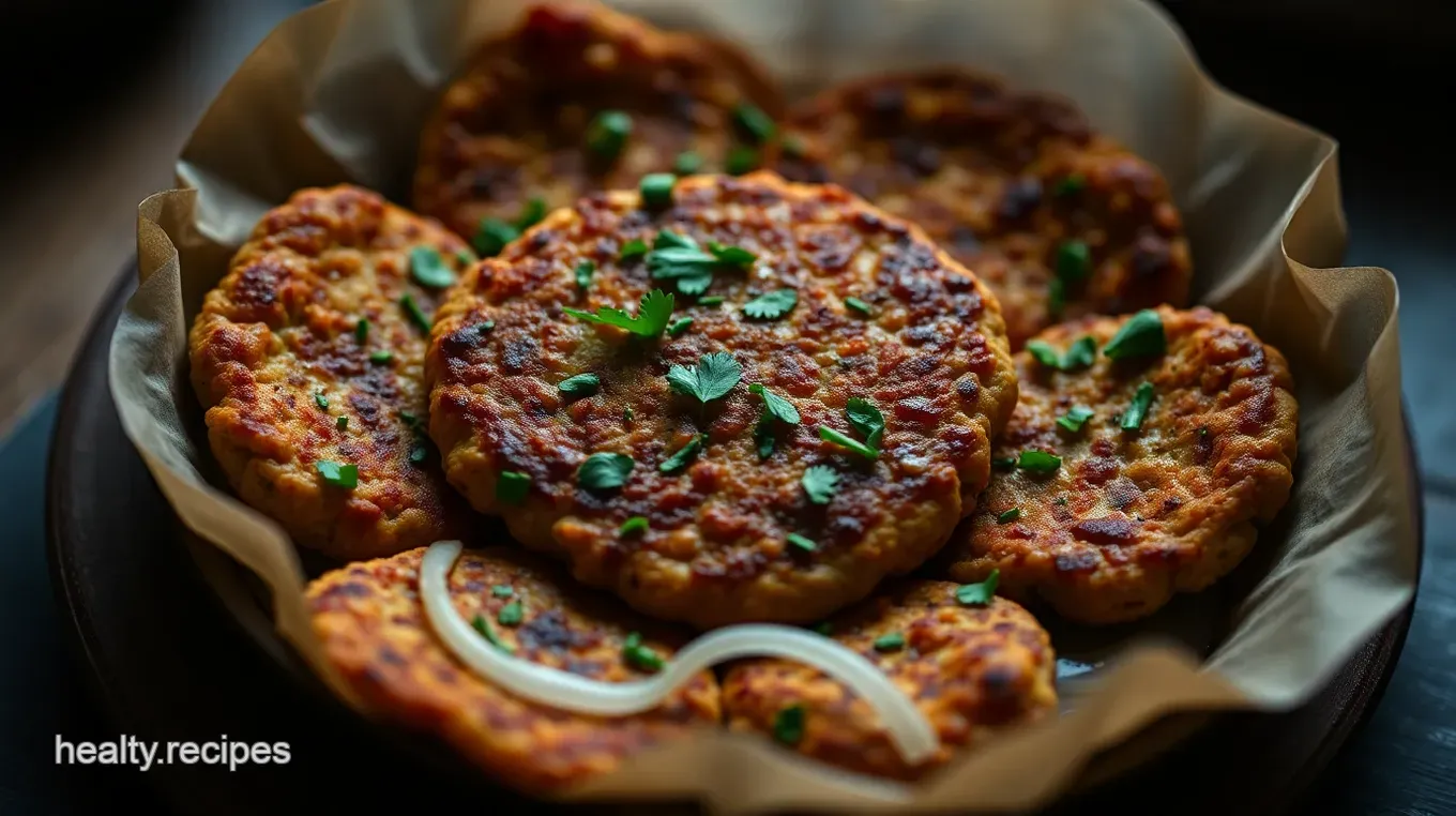 Easy Spiced Chickpea Fritters: Delicious Middle Eastern Appetizers Spiced Chickpea Fritters (Falafel)