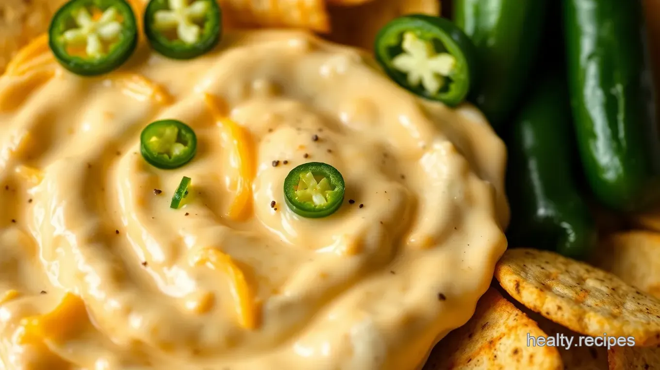 Spicy Jalapeño Cheese Dip