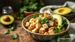 Bowl Avocado Chicken Low Carb Delight