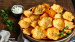 Bake Cottage Cheese Chips - Healthy Snack