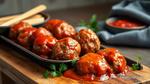 Bake Juicy Pork Meatballs in 25 Minutes