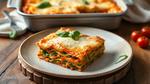 Bake Keto Lasagna with Spinach & Cheese