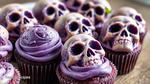 Bake Purple Skulls Cupcakes - Spooky Fun Treats