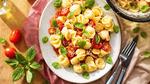 Cheese Tortellini Salad with Tomato Vinaigrette