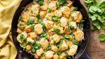 Cheesy Spinach Chicken Skillet Recipe