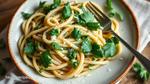 Cook Creamy Pesto Pasta with Arugula