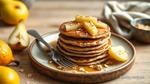 Quick Oatmeal Pear Pancakes in 10 Minutes