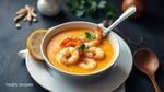 Sautéed Shrimp in Coconut Curry Soup