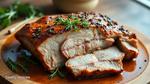 Roast Juicy Pork with Flavorful Herbs