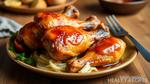 Baked Chicken Drumsticks with Honey Glaze