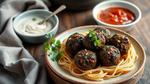 Pan-Fried Feta Black Bean Meatballs