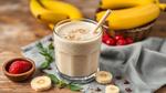 Blend Banana Smoothie Quick Creamy Treat