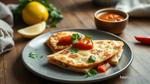 Quick Tuna Quesadilla with Spicy Sauce