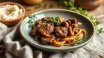 Sautéed Beef Liver with Caramelized Onions