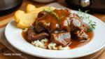 Slow Cooker Beef Roast with Savory Gravy