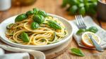 Sautéed Zucchini Noodles with Fresh Basil