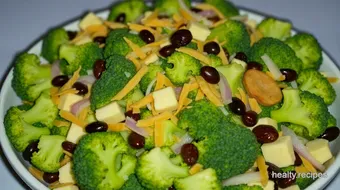 Delicious Amish Broccoli Salad: My Family's Favourite Recipe recipe card