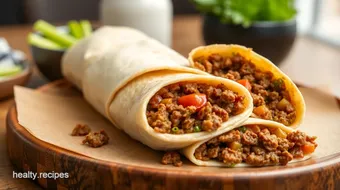 Bake Beef Burrito - Delicious & Healthy Meal