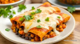 Bake Sweet Potato Enchiladas - Health & Delicious