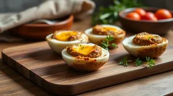 Baked Beef Scotch Eggs - Flavorful Snack