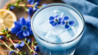 Brew Enderal Health Potion with Blue Flower