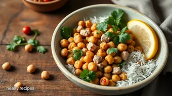 Mix Chickpeas Tuna Healthy Meal Prep Bowls