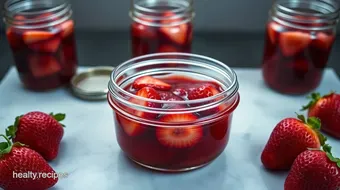 Classic Strawberry Preserves: Sweetness in a Jar recipe card