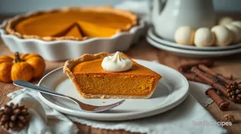 Baked Pumpkin Pie Delight with Creamy Filling